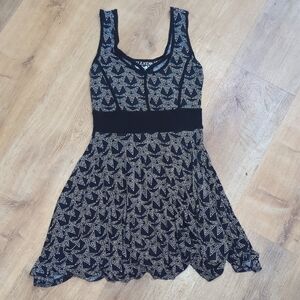 Killstar Print Skater Dress